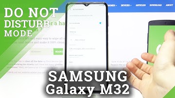 How to Enable Do Not Disturb Mode on SAMSUNG Galaxy M32 – DND Mode