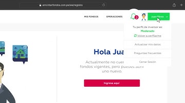 Manual de uso (Web): ¿Cómo actualizo mis datos personales?