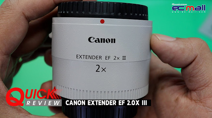 Canon extender ef 1.4x iii ม อสอง