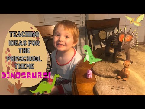 Teaching Ideas For The Preschool Theme Dinosaurs | Preschool Homeschooling