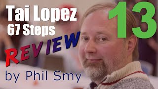 Tai Lopez 67 Steps Review - Step 13 - Vacation Mentality