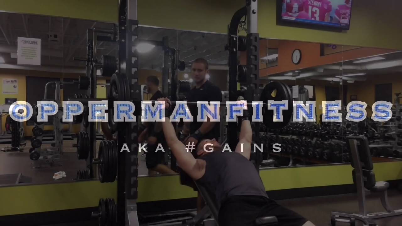 Training Quick Clips 225 Chest Incline Barbell Bench Press Pr