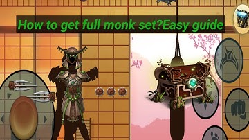 How to get monk set in Shadow fight 2?(easy guide)