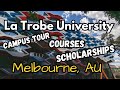La trobe university campus tour melbourne australia 4k