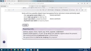Verbs with two objects vn