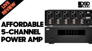 OSD Nero XA5180 5-Channel Power Amplifier- Live Review