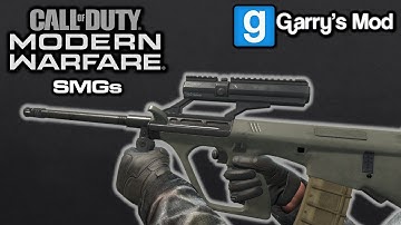 Modern Warfare 2019 Submachine Guns SWEPs - Garry
