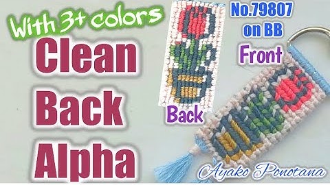 !Full video! Using “Clean Back Alpha”- credit: @knotting_addict on IG