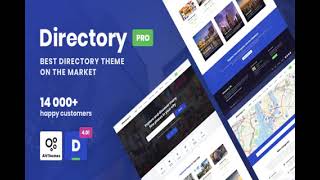 DirectoryPRO - WordPress Directory Theme Full Activated 2021