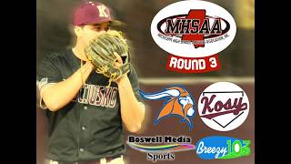 Baseball - North Pontotoc vs Kosciusko (Playoffs - Round 3 May 2, 2026)