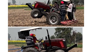 💪💪 Massey 9500 smart Power test ,full information         #farmer #kisan #tractor #punjab