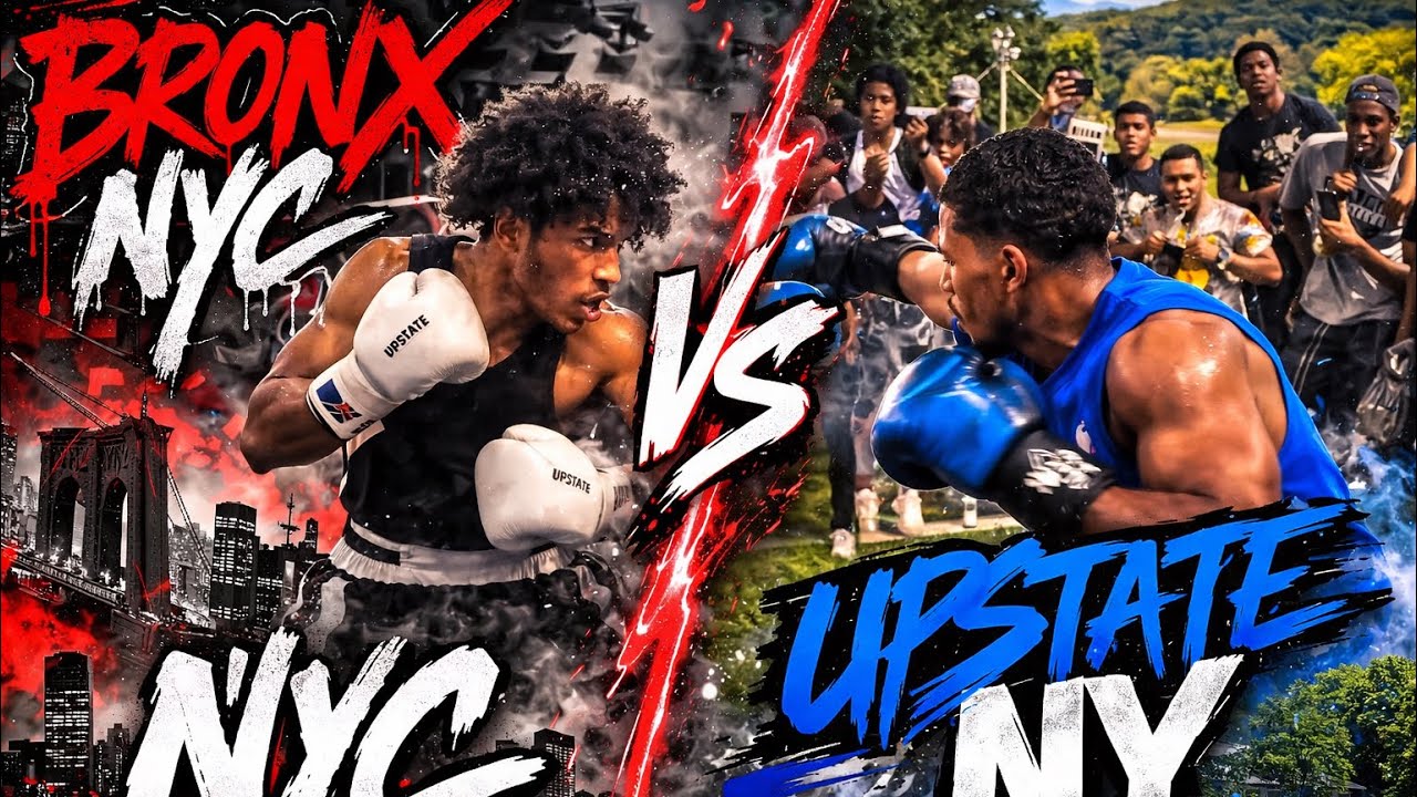 Bronx Vs Upstate STREET BOXING. - YouTube