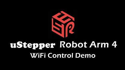 uStepper Robot Arm 4 - Demo
