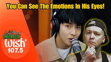 Justin of SB19 - Kaibigan ( Reaction ) LIVE ON WISH 107.5 BUS