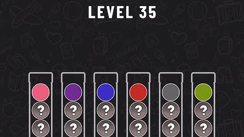 Ball Sort Puzzle Level 35 #ballsortpuzzle #ballsortpuzzlegameplay #puzzlegame #mobilegames