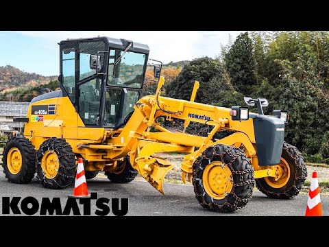 KOMATSU コマツ ホイールローダー W120、モータグレーダ GD605A KOMATSU コマツ ホイールローダー W120、モータグレーダ GD605A