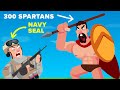 1 NAVY SEAL vs the SPARTAN 300 - Who Actually Would Win?