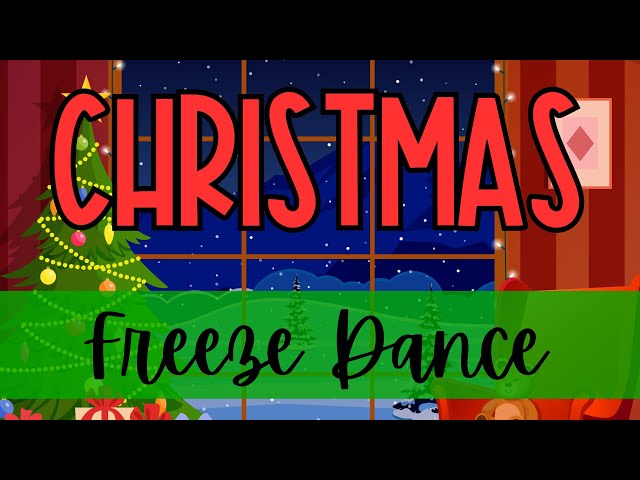 Christmas Freeze Dance - The Kiboomers North Pole Freeze Song for Kids 