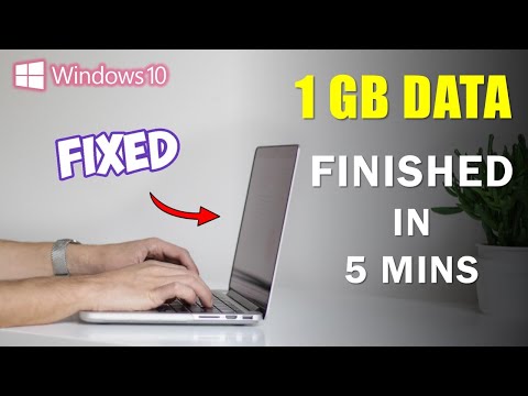 How to Stop High Internet Data Usage On Windows 10 | Stop Background Data Consumption In Laptop & PC