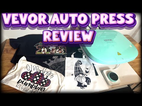 How To Use The Vevor F380 Heat Press T-shirt Sublimation Machine 