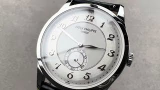 Patek Philippe Calatrava 5196P Small Seconds 5196P-001 Platinum Patek Philippe Watch Review