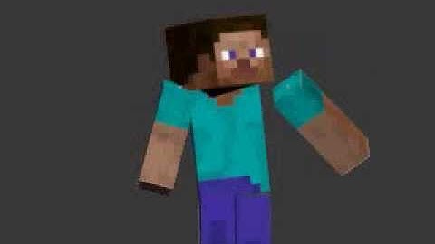 Minecraft Animation: Physics Test