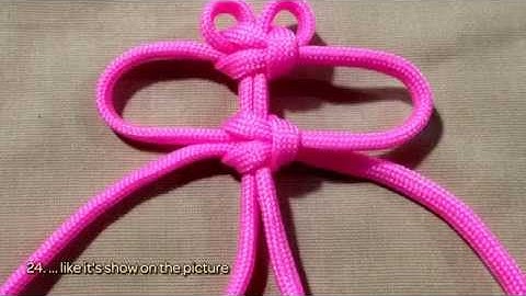How To Tie A Beautiful Dragonfly Knot - DIY Crafts Tutorial - Guidecentral