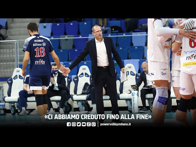 Superlega, intervista post Milano - Verona di Roberto Piazza
