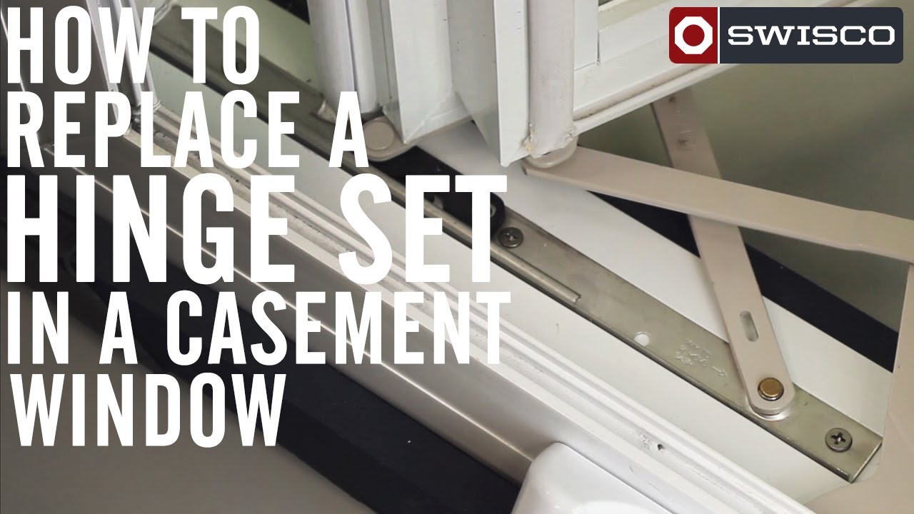 How To Replace A Hinge Set In A Casement Window 1080p YouTube