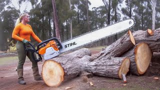 10 COOLEST AND MOST POWERFUL CHAINSAWS IN THE WORLD