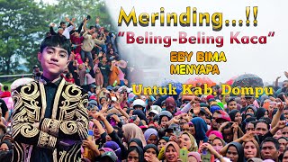 Merinding..! Eby Bima Bawakan Lagu 'BELING-BELING KACA' Bikin Suasana Fensnya Di Dompu Makin Bahagia