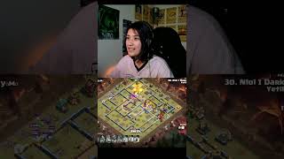 Th13 attacking Th15.  #clashofclans #clanwars #coc #cocwar #shorts