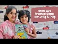 Online Preschool Live Classes for Nur, Jr.Kg &amp; Sr.Kg by Risha Mam