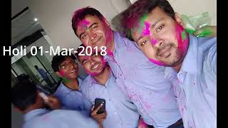 My 2nd Holi in Minex-Office | Holi 2018 - 01-Mar