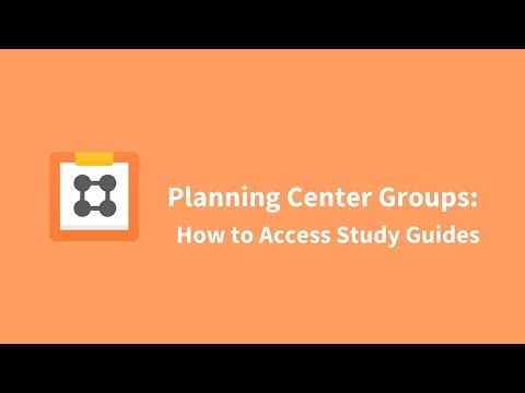 How to Login and Access Group Study Guide