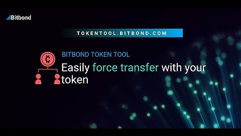 How to Force Transfer your Token - Bitbond