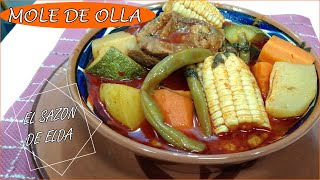 Receta Mole de Olla: El Guiso Tradicional que Te Transportará al Corazón de México