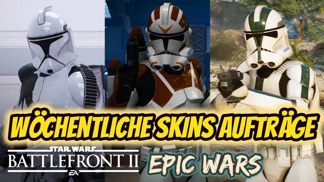 DIE NEUEN SKINS !! | Hate gegen Star Wars Battlefront 2 bald vorbei!! star wars battlefront 2 skin packs