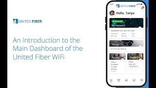 Introduction to United Fiber Wi-Fi app Dashboard screenshot 4