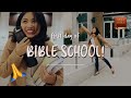 My First Day of Bible School! | Day In The Life | Christian Youtuber