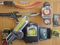 仮面ライダーガイム てれびくん付録 後編 【大橙丸、無双セイバー、戦国ドライバー、オレンジロックシード、バナナロックシード】