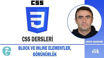 CSS ve HTML DERSLERİ | BLOCK INLINE VISIBILITY STİL ÖZELLİKLERİ