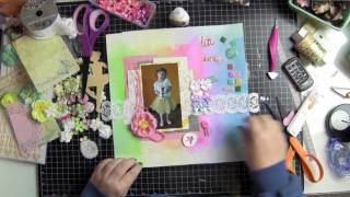 Process Video 187: Scrapbook Layout: Lets Dance