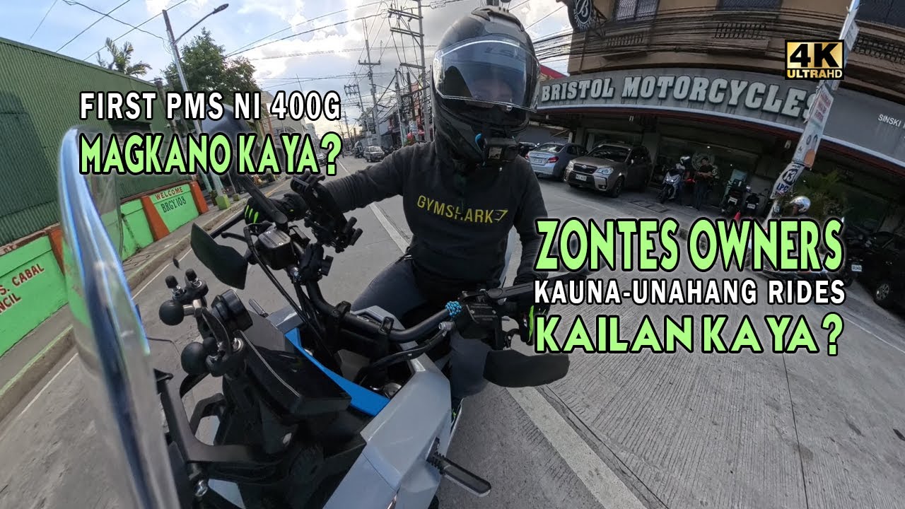 UNANG PMS NI ZONTES 400G | MAY RIDES ANG ZONTES OWNERS?
