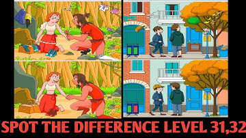 SPOT THE DIFFERENCE LEVEL 31,32 SOLUTION WALK-THROUGH ANSWERS. #hiddengems