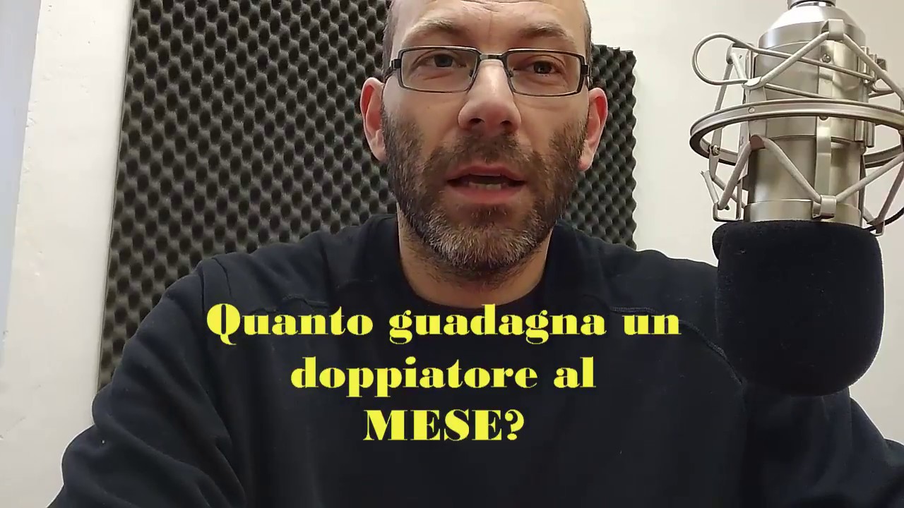 Quanto guadagna un doppiatore? - YouTube