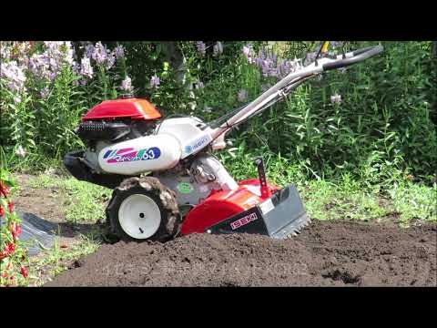 R02 農機 イセキ ミニ耕耘機マイペットKCR63 20200906 - YouTube