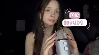 ASMR mic sounds (scratching, band aid, brushing)