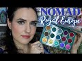 Nomad Cosmetics ROYAL EUROPE Palette | Swatches, TWO Eye Looks + Review