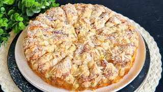The most loved apple pie in Italy‼You will make it every dayVery light, it melts in your mouth
